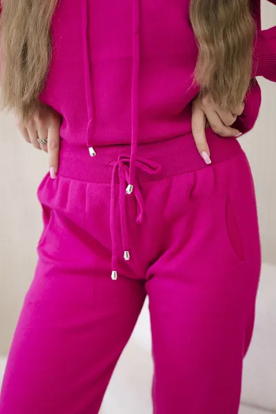 Set of sweaters Sweatshirt + Fuchsia trousers