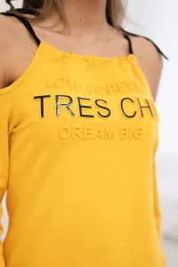 Tres Chic Mustard Dress