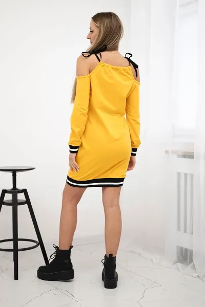 Tres Chic Mustard Dress