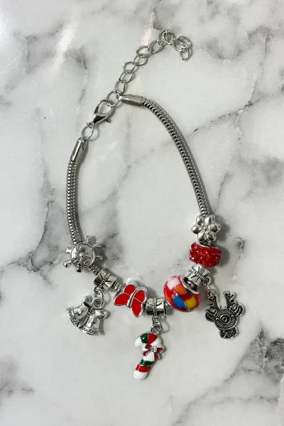 Christmas bracelet Christmas stick