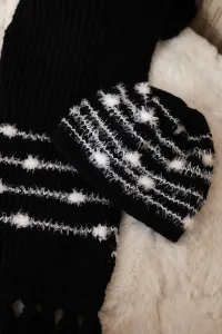 Women's set with scarf Anika K304 black
