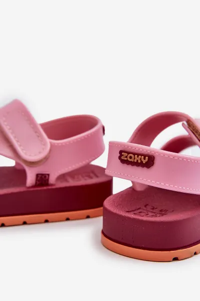 Detské sandále na suchý zips voniace ZAXY