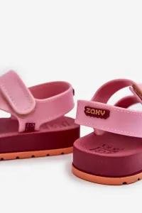Detské sandále na suchý zips voniace ZAXY