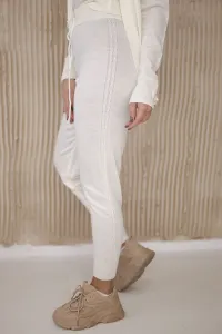 3-piece set of sweaters ecru