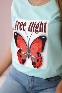 Free Flight Mint Blouse