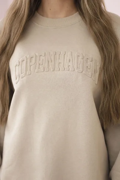 Insulated set Copenhagen light beige