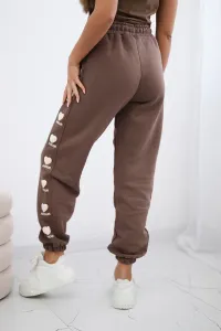 Cotton Amour mocca pants