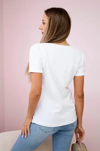Blouse Free Flight white