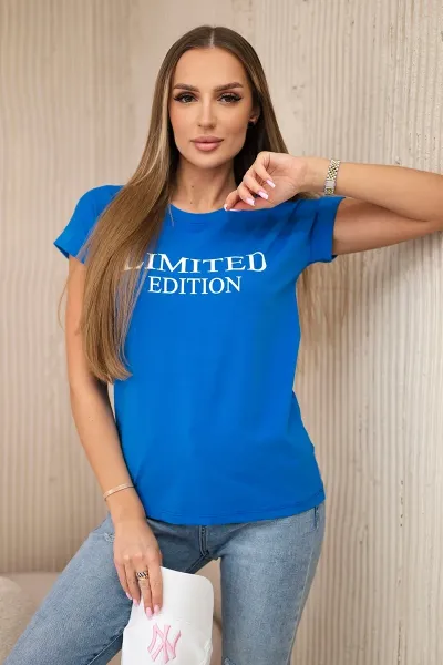 Limited Edition Purple-Blue Blouse