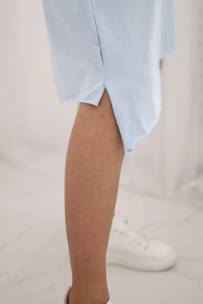 Oversize dress blue