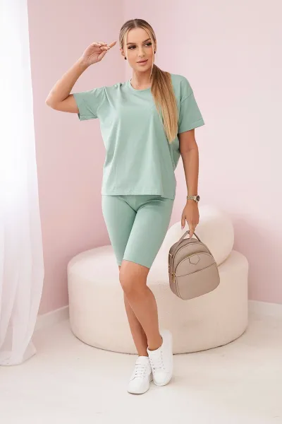 Set top+leggings dark mint