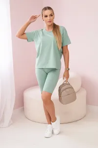 Set top+leggings dark mint