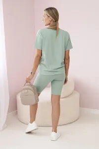Set top+leggings dark mint
