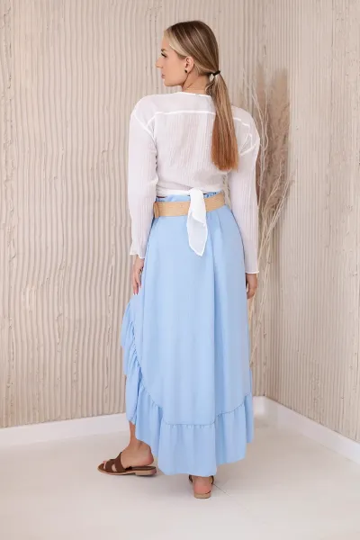 Women's skirt - light blue