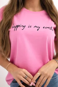 The Shopping blouse is my cardio light pink
