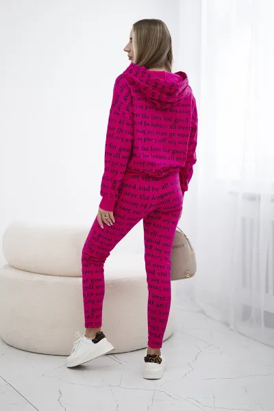 Fuchsia print set