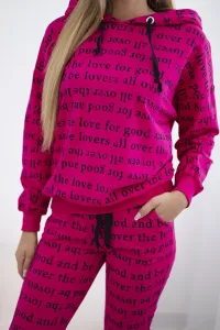 Fuchsia print set