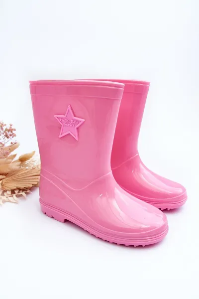 PG3 Detský gumový galoshes Pink Malvi