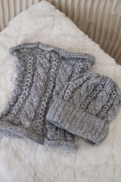 Women's set K153 gray
