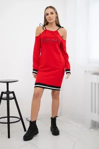 Tres Chic Dress Red