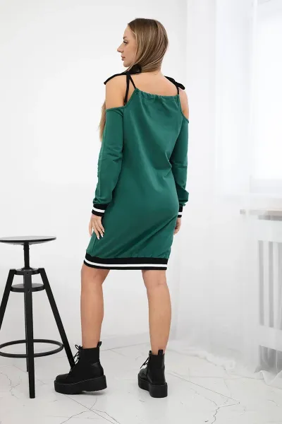 Tres Chic dress green