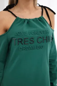 Tres Chic dress green