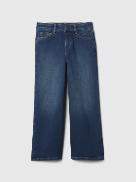 GAP Children's wide jeans wide High Rise - Girls