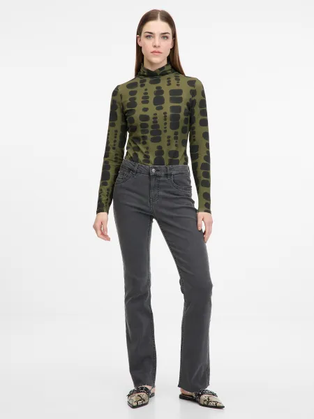 Green Women's Long Sleeve T-Shirt ORSAY - Women's