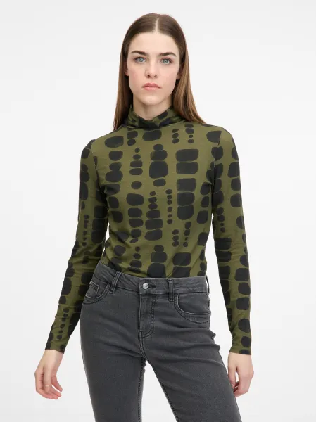 Green Women's Long Sleeve T-Shirt ORSAY - Women's