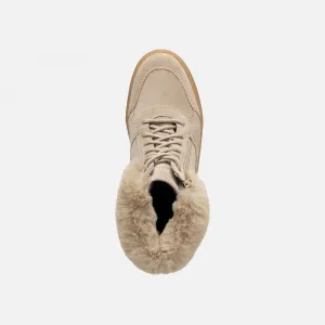 Beige women's ankle boots Geox Milleiny B Abx - Women's