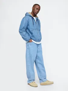 GAP Denim oversize sherpa sweatshirt - Men's