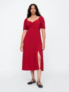GAP  Dámske Midi šaty s rozparkem 646168-00 Veľkosť: XS