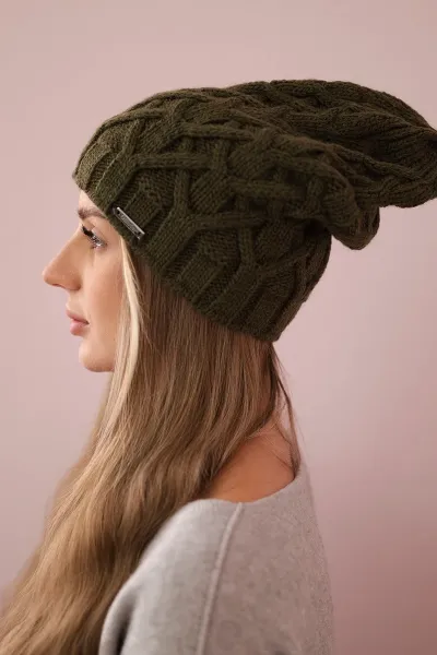 marka niezdefiniowana Čapica с fleece Sonia K201 khaki