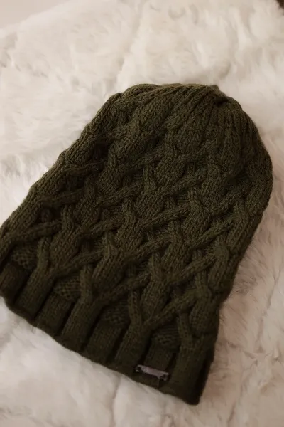 marka niezdefiniowana Čapica с fleece Sonia K201 khaki