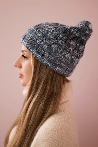 marka niezdefiniowana Čapica s fleece Melisa K241 námornícka modrá+modrá