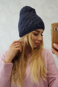 marka niezdefiniowana Čapica s fleece Berta K247 námornícka modrá