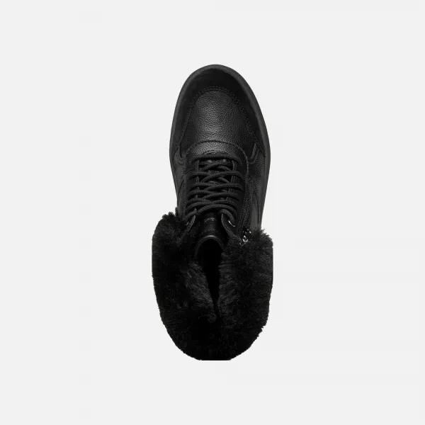Black women's ankle boots Geox Milleiny Abx - Women's