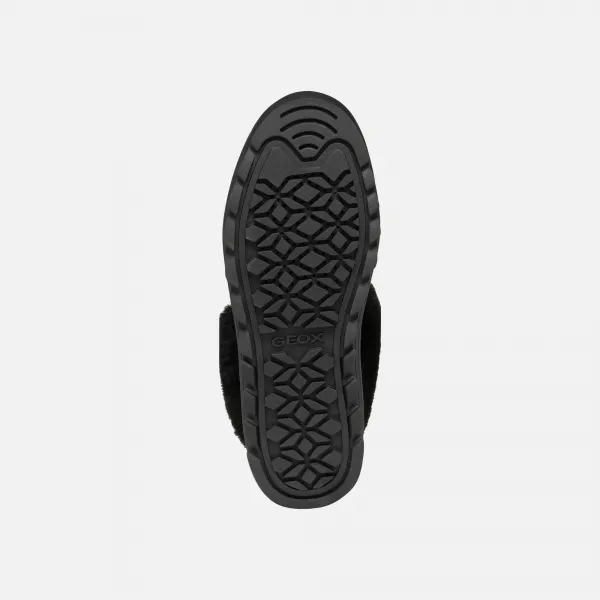 Black women's ankle boots Geox Milleiny Abx - Women's