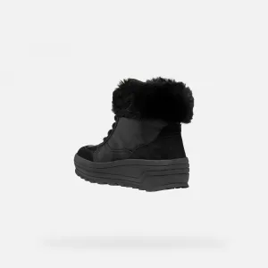 Black women's ankle boots Geox Milleiny Abx - Women's