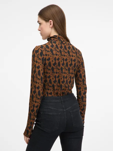 Light Brown Women's Long Sleeve T-Shirt ORSAY - Women's