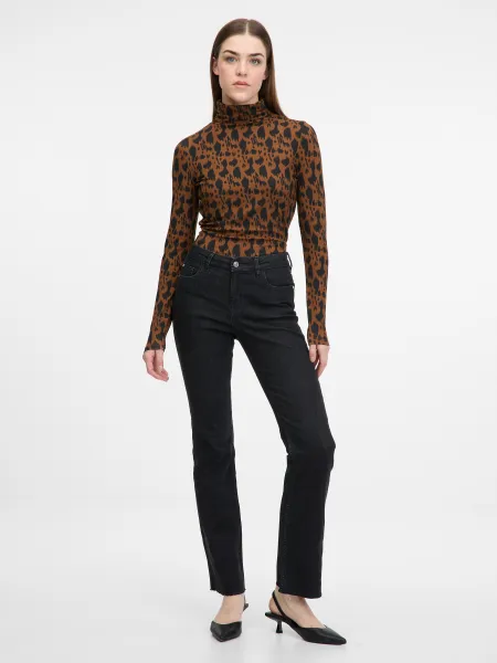Light Brown Women's Long Sleeve T-Shirt ORSAY - Women's