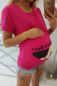 marka niezdefiniowana Materská blúzka Guck fuchsie