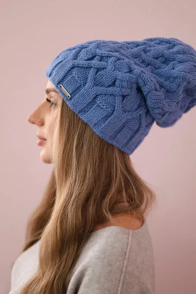 marka niezdefiniowana Čapica с fleece Sonia K201 džínsy