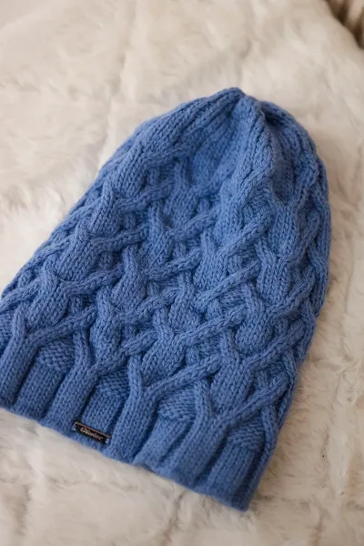 marka niezdefiniowana Čapica с fleece Sonia K201 džínsy