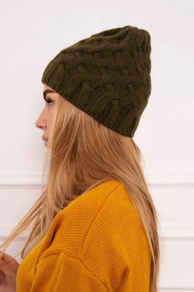 marka niezdefiniowana Čapica s fleece Agnieszka K239 khaki