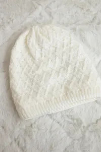 marka niezdefiniowana Čapica s fleece Kratka K204 biely