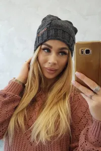 marka niezdefiniowana Čapica s fleece Ula K271 grafit