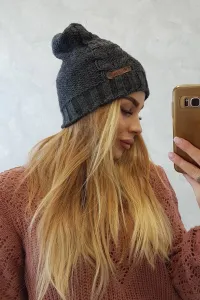 marka niezdefiniowana Čapica s fleece Ula K271 grafit