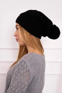 marka niezdefiniowana Čapica s fleece Justyna K253 čierna