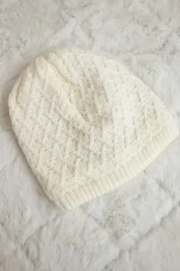 marka niezdefiniowana Čapica s fleece Kratka K204 ecru